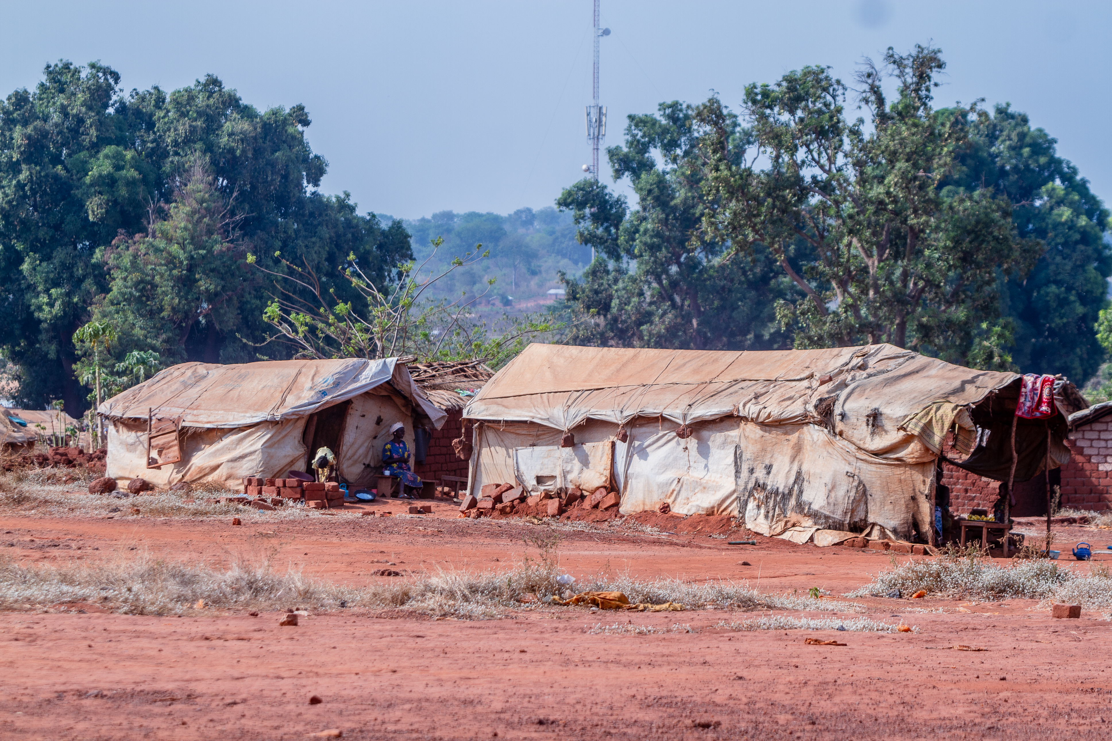 Photo Site des déplacée de Bria